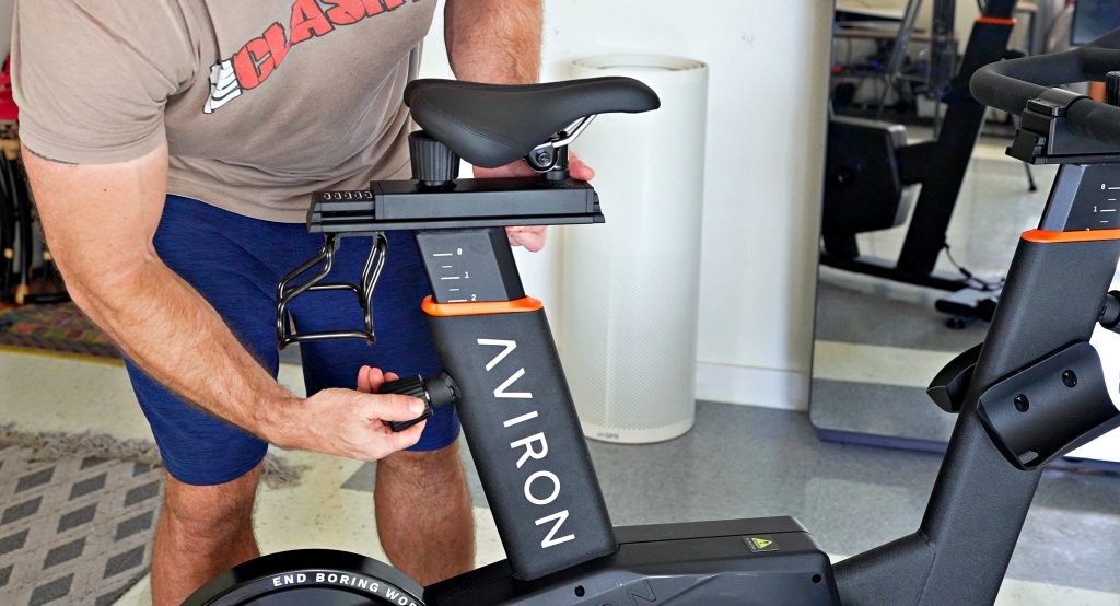 Aviron Fit Bike Adjustment 1